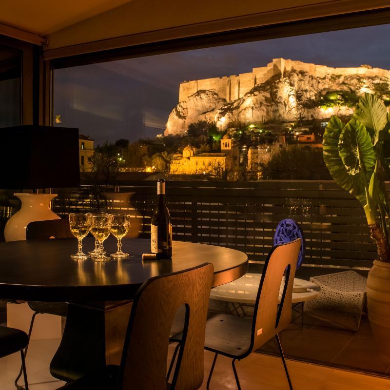 Fos Residential Apartments Athen Exterior foto